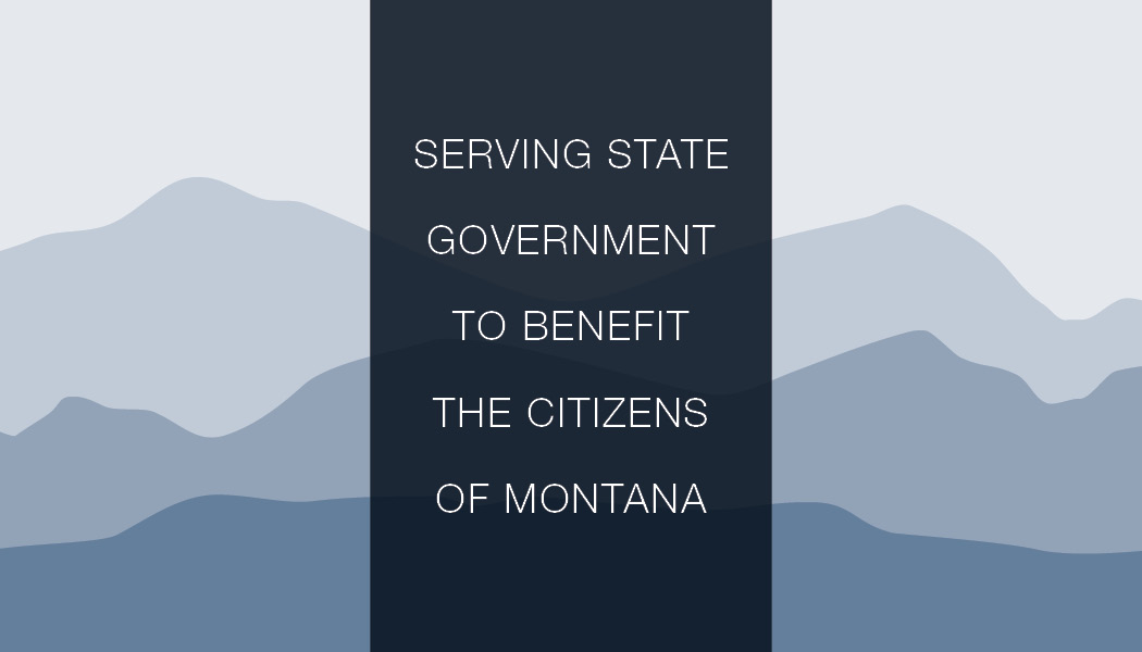 Business Card Template Montana Department of Administration Directors Office Option3 Back