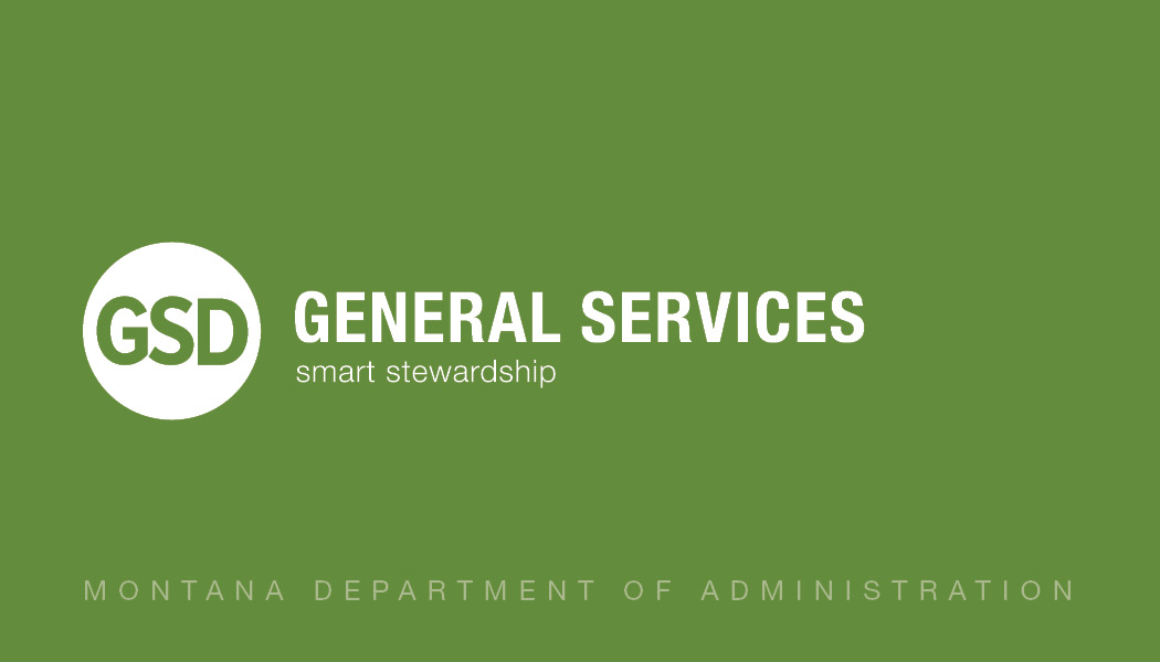 Business Card Template Montana Department of Administration General Services Division Option 13 Back
