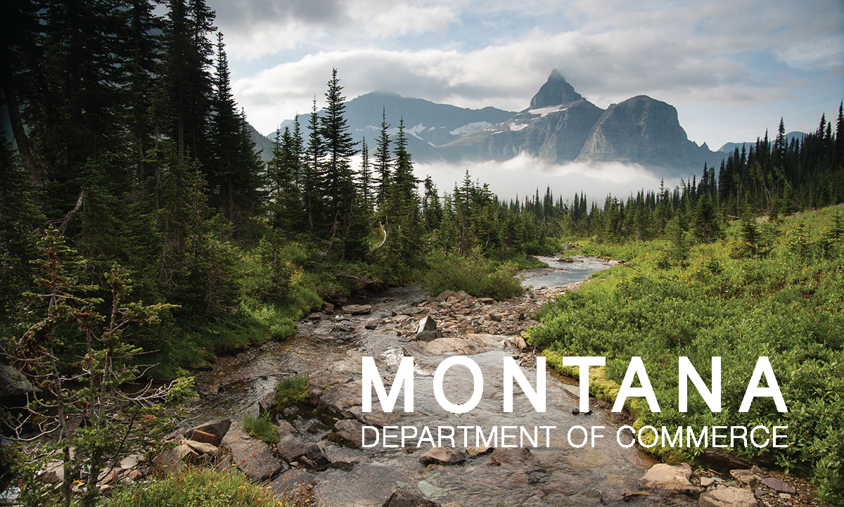 Business Card Template Montana Department of Commerce Thunderbird Mountain